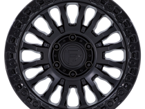 Aluminum Wheels 20X10 Rincon SBL FC857MB 5 On 127 Matte Black/Gloss Black Lip 71.5 Bore -18 Offset Fuel Off Road Wheels