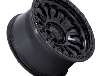 Aluminum Wheels 20X9 Rincon SBL FC857MB 5 On 127 Matte Black/Gloss Black Lip 71.5 Bore 1 Offset Fuel Off Road Wheels