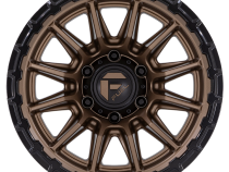 Aluminum Wheels 17X9 Piston FC866 ZB 5 On 127 Matte Bronze/Gloss Black Lip 71.5 Bore 1 Offset Fuel Off Road Wheels