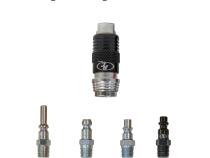 Super Coupler Multi-Pack 1/4 FPT Female Set Of 3 Power Tank