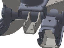 JK Front Axle Shock Mounts Artec Industries