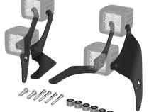 JL A-Pillar Dual LED Cube Light Mount - JL 392 / JT Mojave Artec Industries