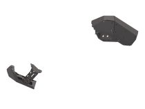 07-Up Jeep Wranger/Gladiator High Clearance Rear Bumper Corner Pods Boatside Cut Powdercoat Steel