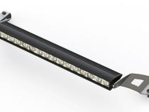 Jeep JK 20 Inch LED Single Row Hood Mounts 07-18 Wrangler JK Motobilt