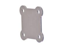 Small Roll Cage Foot 3.625 x 3.625 Inch Each Motobilt