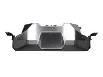 Rear Mounted Fuel Tank Kit For 07-18 Jeep JK/JKU Includes Bare Steel Skid Plate Motobilt