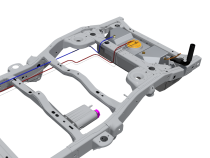 EVAP And Fuel Line Modification Kit For Rear Mounted Fuel Tank In 12-18 Jeep JKU Motobilt
