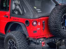Jeep JK/JKU Round Tail Light Conversion Kit for 07-19 Wrangler JK Motobilt