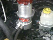 Remote Reservoir Bracket Kit for Jeep JK with HEMI Engine Conversion PSC Performance Steering Components