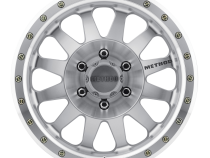 Aluminum Wheels 17x8.5 Double Standard MR304 Bolt Pattern 6 On 135 Offset 0 Lip Size 2.6 Machined SL Clear Coat Method