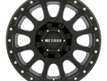 Aluminum Wheels 18x9 NV HD MR305 Bolt Pattern 8 On 165.1 Offset 18 Lip Size 1.38 Matte Black MB Method