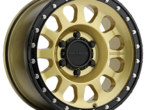 Aluminum Wheels 20x9 MR315 Bolt Pattern 6 On 135 Offset 18 Lip Size 2.13 Gold GD Black Street Loc Method