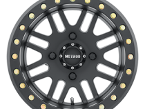 Aluminum Wheels 15x8 MR406 Beadlock UTV Bolt Pattern 4 On 156 Offset -2 Lip Size 2.17 Matte Black MB Method