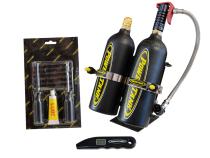 Double Barrel Bracket Power Shot Trigger Kit Small Roll Bar Clamp Power Tank