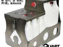 Racing Quart Crate 6 Qts Brake P/S 2 Gallons Artec Industries