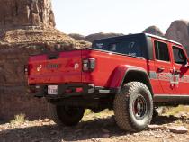 Gladiator Full Rear Bumper For 20-Pres Jeep Gladiator No Tire Carrier Rigid Series Rock Slide Engineering