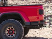 Gladiator Full Rear Bumper For 20-Pres Jeep Gladiator No Tire Carrier Rigid Series Rock Slide Engineering