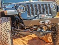 Currectlync Jeep JL/JT High Steer Kit For Ram Assist And Non-Rubicon Axle. Incl. Knuckles Drag Link Tie Rod Trac Bar Reloc/Ram Mount Axle Bracket Ram Assist Tie Rod Clamp RockJock 4x4