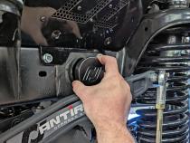 Frame Tube Plugs for JK Frame Front CNC Machined Black Delrin RockJock 4X4