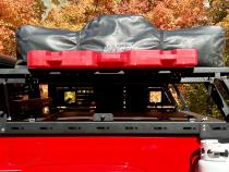 Overland Rack Flip Up Sides Rock Slide Engineering