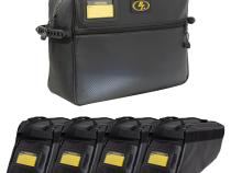 Under Seat Storage Kit 1x Pritchett Bag Bag, 4x Cliffhanger Bag Power Tank