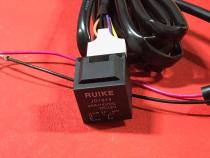 Jeep Wrangler Seat Heater Kit Universal Carbon Fiber Aftermarket Seat Heater 12V Hi-Lo-Off Toggle Switch for Single Seat Bartact