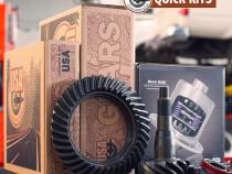 8.6 inch GM 3.73 Rear Ring and Pinion Install Kit 30 Spline Positraction Axle Bearings and Seals 3.062 inch OD USA Standard