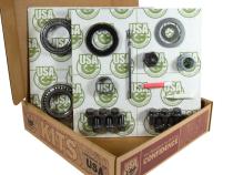 ZF 9.25 inch CHY 3.21 Rear Ring and Pinion Install Kit Axle Bearings and Seal USA Standard