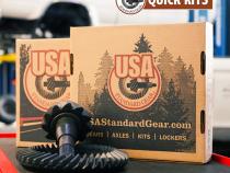 11.5 inch AAM 3.73 Rear Ring and Pinion Install Kit 4.125 inch OD Pinion Bearing USA Standard