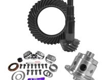 11.25 inch Dana 80 Thin 3.73 Rear Ring and Pinion Install Kit 35 Spline Positraction 4.125 inch USA Standard
