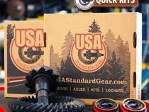 8.2 inch GM 3.55 Rear Ring and Pinion Install Kit 2.25 inch OD Axle Bearings and Seals USA Standard
