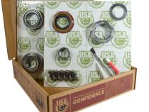8.2 inch GM 3.73 Rear Ring and Pinion Install Kit 2.25 inch OD Axle Bearings and Seals USA Standard