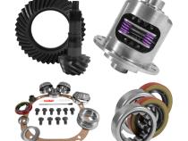 8.8 inch Ford 3.27 Rear Ring and Pinion Install Kit 28 Spline Positraction 2.25 inch Axle Bearings USA Standard