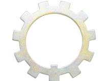Spindle Nut Retainer Washer For Dana 60 &amp;amp; 70 2.020 Inch O.D. 11 Outer Tabs 2.020 Inch Id Nut Retainer Washer Ff Rear 11 Outer Tabs Yukon Gear