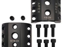 Stabilizer Clamp, 2 Inch ID, Black, Universal - Includes hardware for Fox ATS, Standard, Falcon Apex Chassis