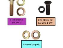 Stabilizer Clamp, 2 Inch ID, Zinc, Universal - Includes hardware for Fox ATS, Standard, Falcon Apex Chassis