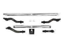 Heavy Duty Polished Aluminum Tie Rod and Drag Link Axle Swap Kit Dynatrac 68 Inch Jeep JL-JT 2.5T Note: This No-Flip kit is for Axle Upgrade Options Only Apex Chassis