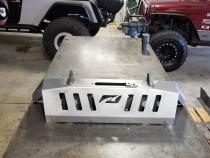 Jeep JK Front Bumper 07-18 Wrangler JK Crusher Series Bare Steel Motobilt