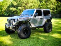 Aluminum Rear Fender Flares for Jeep JL/JLU Motobilt