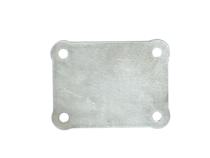 Roll Cage Foot 4 x 5 Inch Steel Each Motobilt