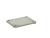 Roll Cage Foot 4 x 5 Inch Steel Each Motobilt